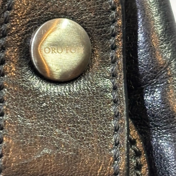 Vintage ORTON Women’s Leather Shoulder Satchel Bag - Picture 10 of 10